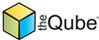Qube logo use beside QubePak picture